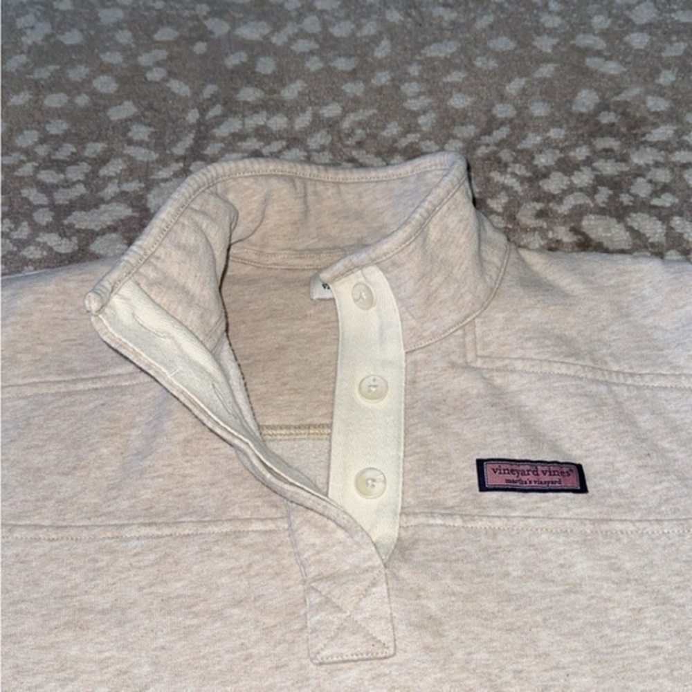 Vineyard Vines Heathered Button Placket Shep Shir… - image 3